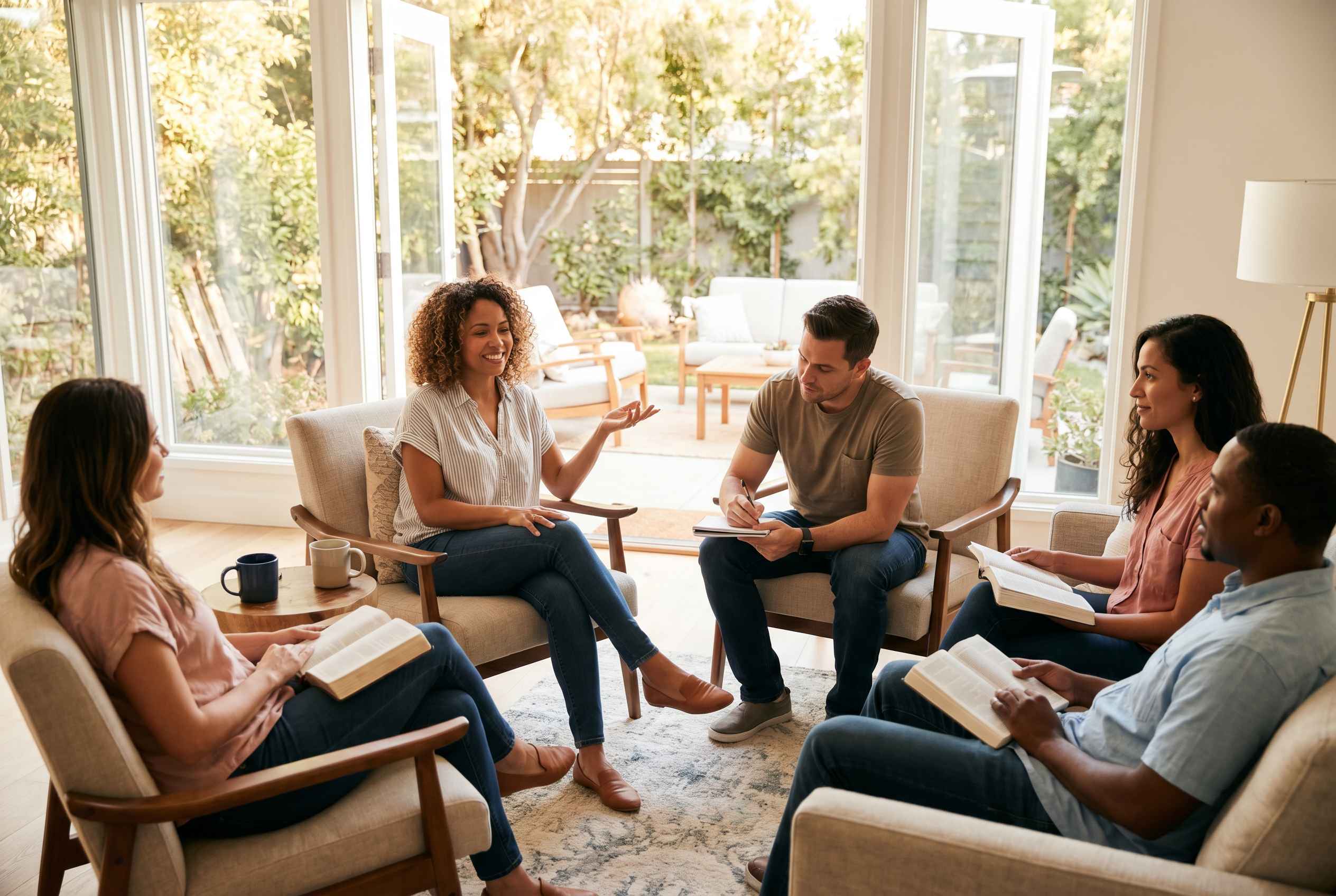 Small group Bible study and discipleship