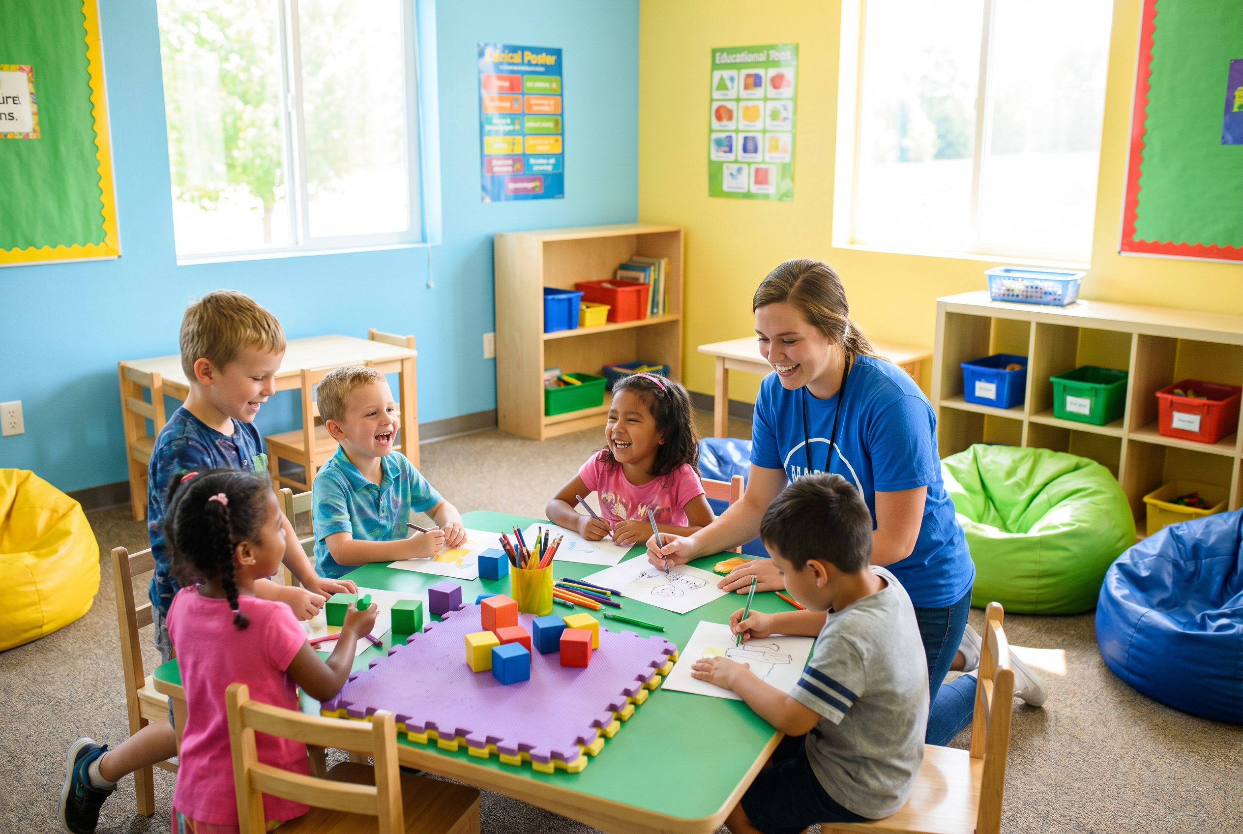 Kids enjoying a fun and safe environment at City Worship